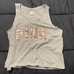 Pink tank top